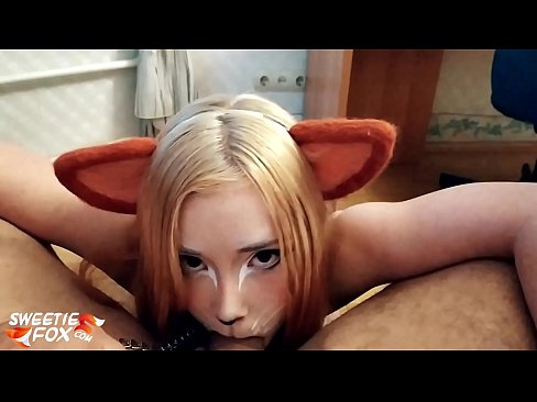❤️ Kitsune jibla 'dick u cum f'ħalqha ❤️❌ Porn iebes lilna